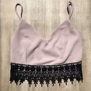 Charlotte Russe Crop Top Size Medium